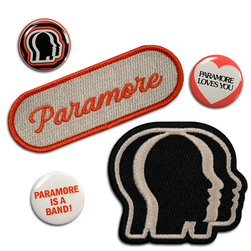PARAMORE BUTTON & PATCH SET - Paramore Store UK